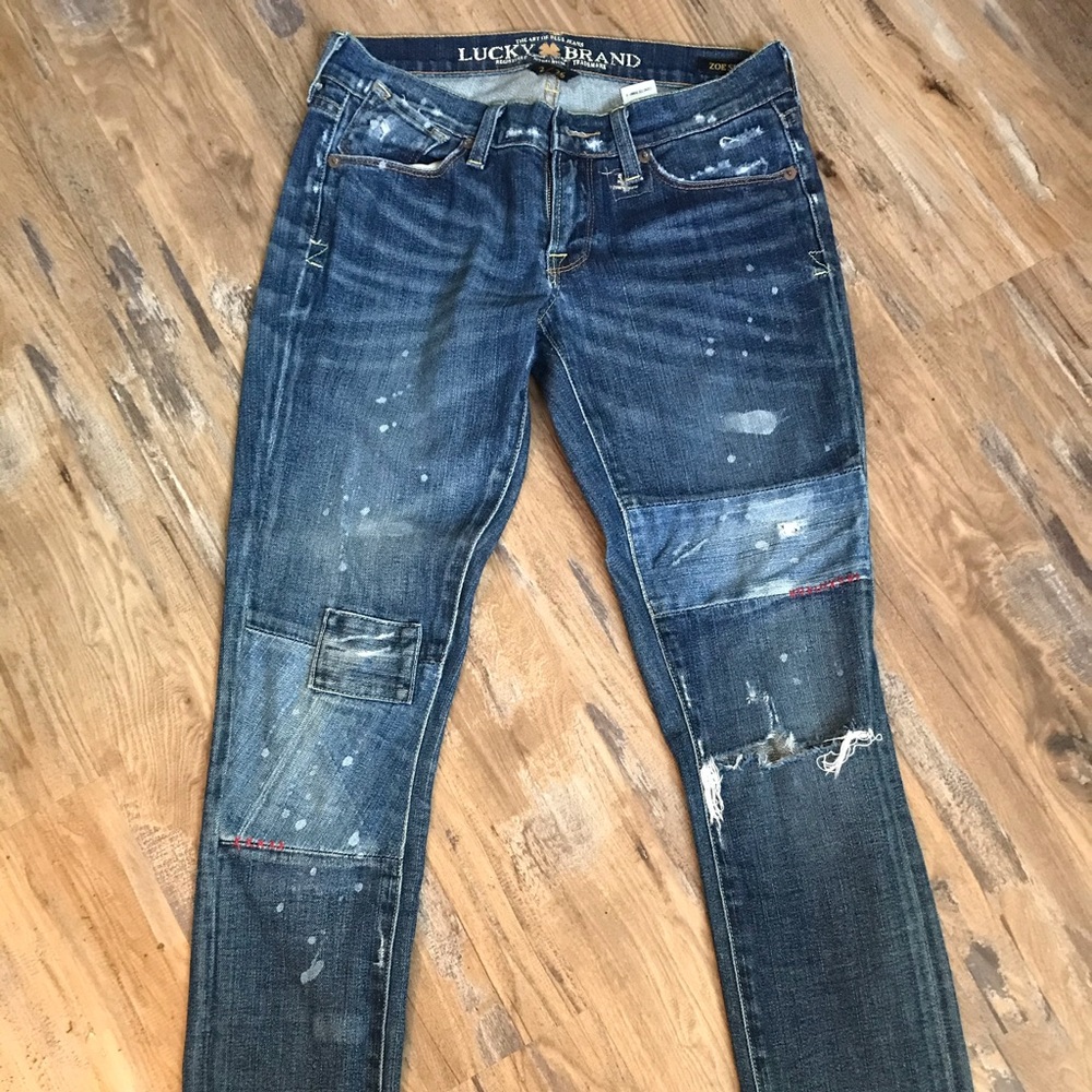 Lucky brand Zoe skinny jeans